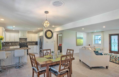 Denton County House | Modern Ranch Home w/ Large Yard, Hot Tub, & Spa!