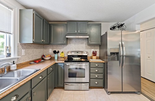 Pineville House | Modern Retreat, Close to Charlotte with Game Room, Grill, Patio & Free Parking