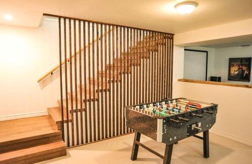 Kemble House | Modern Rustic Home with Wood Stove & Pool Table