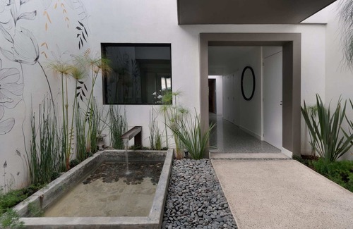 Ajijic Apartment | Modern Studio Apartment with Garden Entry