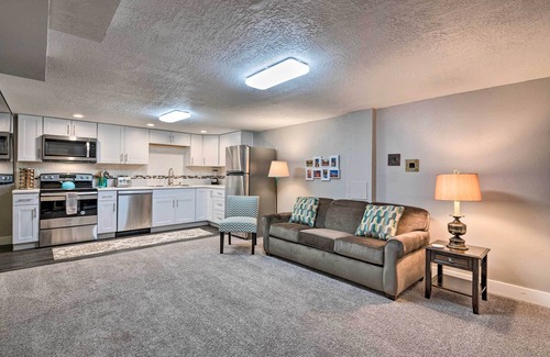 South Salt Lake Apartment | Modern Salt Lake City Apt.- 20Mi to Snowbird!