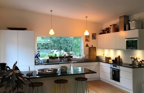 Saltsjo Boo House | Modern Scandinavian family house by forest, lake & 15 mins from Stockholm centre