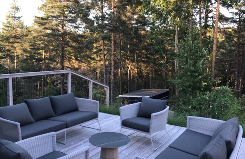 Saltsjo Boo House | Modern Scandinavian family house by forest, lake & 15 mins from Stockholm centre