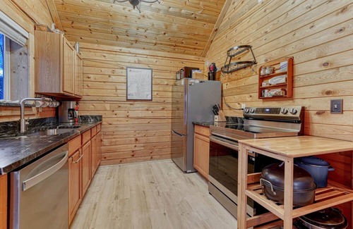 Indian Mountain Cabin | Modern Smart Cabin. Xbox, 2 TVs, Mountain Views & 18 Hole Frisbee Golf Course!