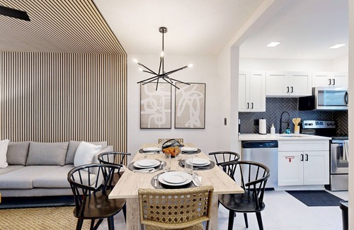 Poinsettia Heights House | Modern smart-home villa w/private backyard & fully equipped kitchen