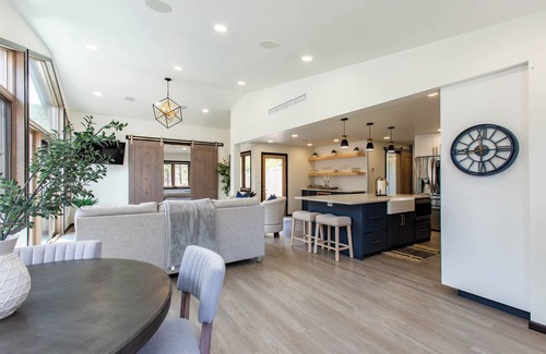 Rapid City House | Modern Smart House - 2BR/2BA - Wildlife Views - 2 Patios + Fire Pits