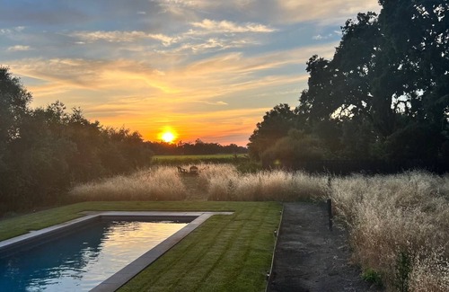 Geyserville House | Modern Sonoma Home w Private Pool & Vineyard Views