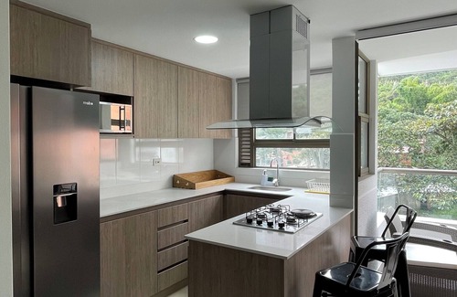 Sabaneta Apartment | Modern Spacious 3-bedroom apartment with fitness room, WiFi in charming Sabaneta