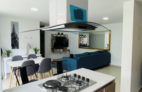 Sabaneta Apartment | Modern Spacious 3-bedroom apartment with fitness room, WiFi in charming Sabaneta