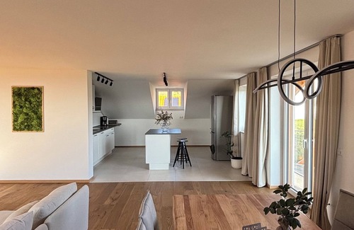 Waffenbrunn Apartment | Modern, spacious apartment in Scandi style, ideal for several people