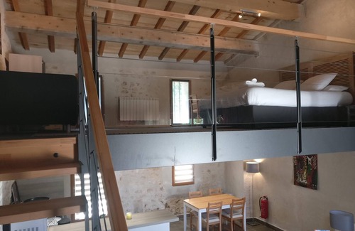 Soyaux House | Modern, spacious, original stone, garden, communal pool, BBQ