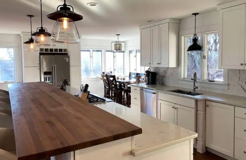 Lakeland House | Modern St Croix River Home with a VIEW!