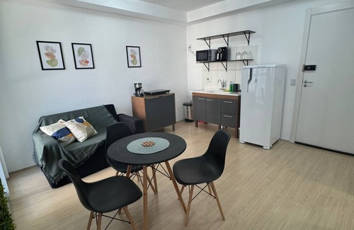 Santo Cristo Apartment | Modern Studio 10 minutes from the South Zone and Rio's beaches. 1624