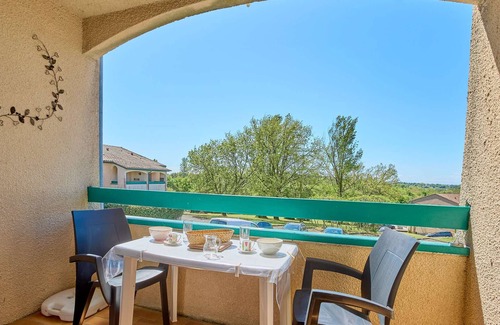 Barbotan-les-Thermes Apartment | Modern T1 bis with balcony, Wifi, 2 people