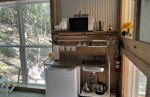 McEwen House | Modern Tiny House tucked in the woods - only 192 Sq. Ft.