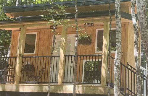 McEwen House | Modern Tiny House tucked in the woods - only 192 Sq. Ft.