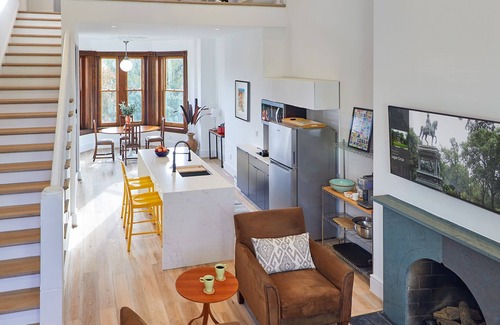 Logan Circle Apartment | Modern Treetop Oasis in Historic Home on Logan Circle.