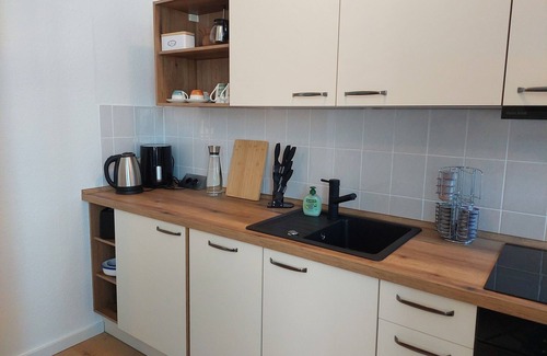 Magdeburg Apartment | Modern vacation apartment: central, ideal for business travelers, family-friendly