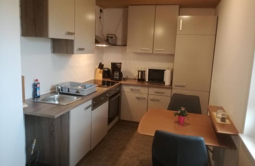 Mittelsdorf Apartment | Modern vacation apartment (40m2) with wood-burning stove