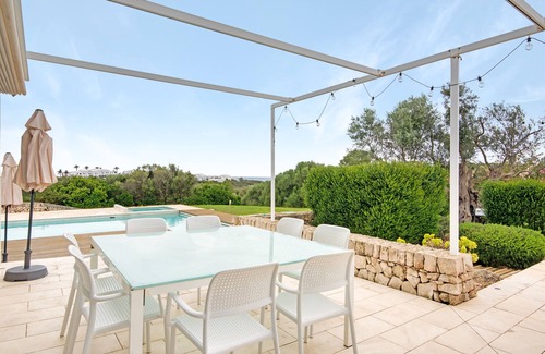 Es Canutells Villa | Modern Villa "Forma Nou" with Sea View and Pool