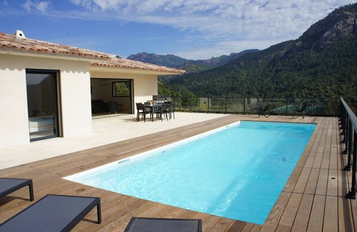 Pinarellu Villa | * Modern villa heated pool, ideally located, sea and mountain views