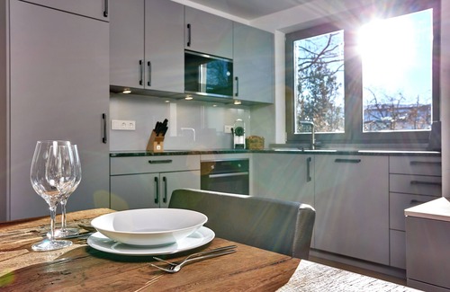 Murnau am Staffelsee Apartment | MODERN with FLAIR the TRADITION- 116sqm EC + UG - opt. 4 pers. -Terrace u. garden