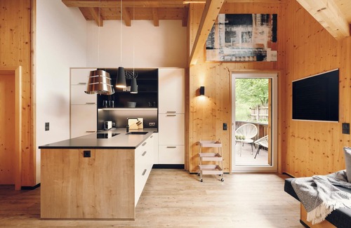 Neustift Im Stubaital Apartment | Modern wooden apartment with 2 bedrooms