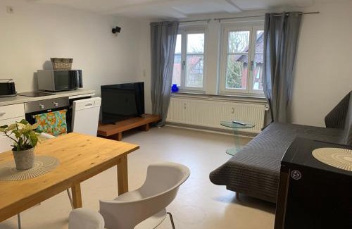 Wolfhagen Apartment | Modern wohnen im Fachwerkhaus im Herzen Wolfhagens - 2 Schlafzimmer, Parkplatz