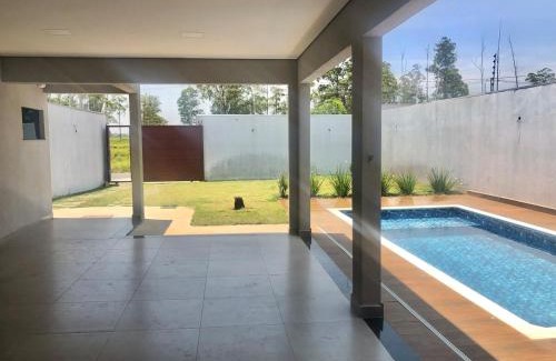 Americana House | Moderna área com Wi-Fi e ar condicionado