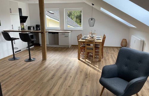 Muschenbach Apartment | Moderne Ferienwohnung zum Wohlfühlen am Eingang der Kroppacher Schweiz