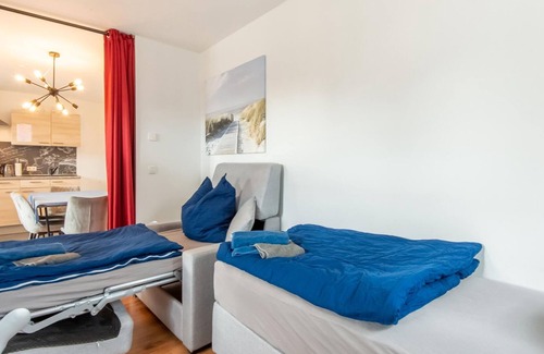 Haunsheim Apartment | Moderne Ferienwohnung in Haunsheim mit Terrasse