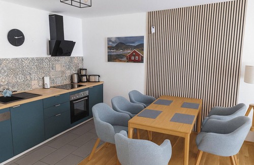 Luckau Apartment | Moderne Maisonette Ferienwohnung im Skandinavischen Stil