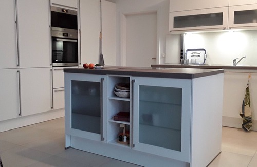 Trent House | Moderner, Barrierefreier Bungalow am Bodden, im Naturschutzgebiet, Wlan, Sauna