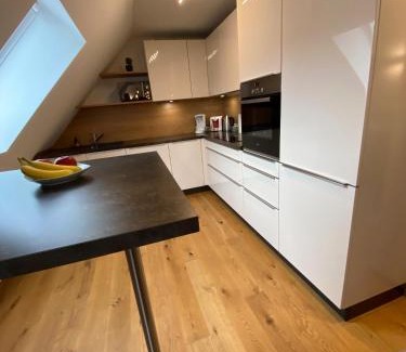 Theilheim Apartment | modernes Penthouse, nahe Würzburg