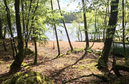 Boyle House | Modernised cottage, panoramic lake views, private woodland walks along lakeside.