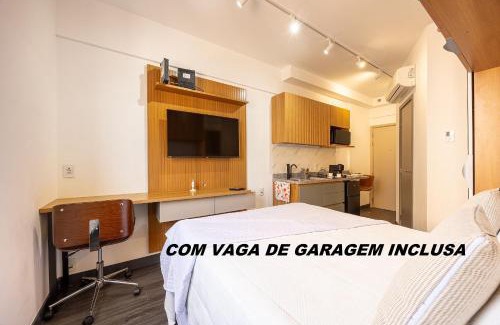 Santa Paula Apartment | Moderno estudio c/1vaga