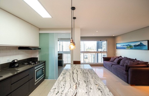 Setor Bueno Apartment | Modernos Flats no Setor Bueno TXP03