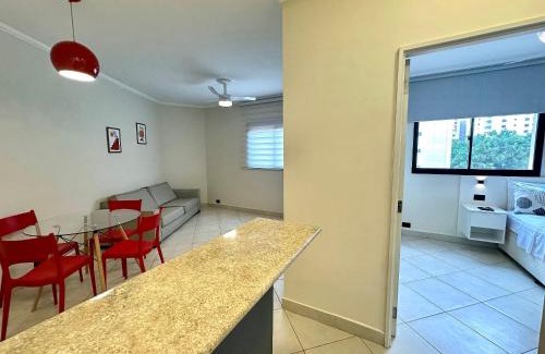 Indianopolis Apartment | Moema Studium - metrô - garagem e internet -UH 309