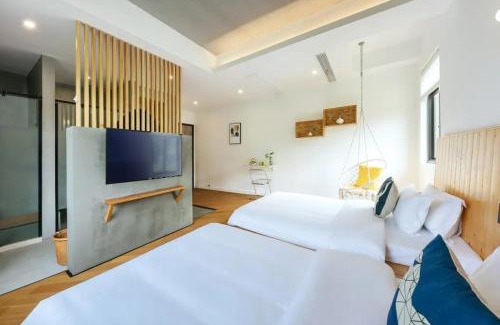 Moganshan Cabin | Moganshan Moshe Yujia River Tracing Family Pool Bed and Breakfast