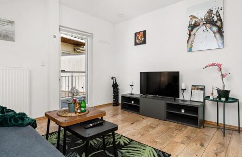 Bachviertel Apartment | MOLA Apartments-Moderne Ferienwohnung im Herdecker Zentrum für 3 Personen-mit Balkon-Grill-Gratis Parkplatz-WLAN