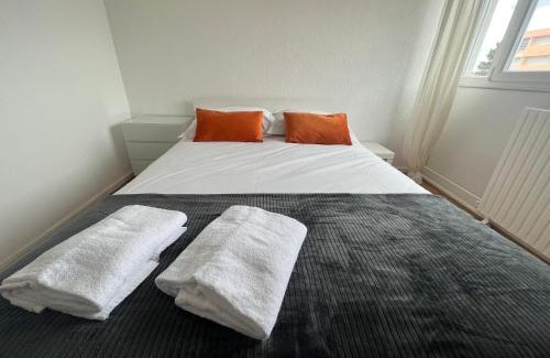 Patrotte Metz-Nord Apartment | Mon Palmier Grand Appartement Parking Un-Séjour-à-Part