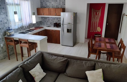 Majahual Apartment | Monarca es Tu Departamento en Mahahual. Selva, mar y Confort en el Caribe
