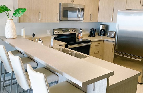 Long Point Condo | Monarch Beach House | Modern beachfront 2 bedroom condo in Long Point