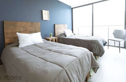 Benito Juarez Apartment | Mondern 2 BR Apt with Balcony, Parking & Kitchen