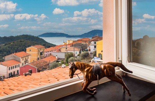 Pitelli House | Monella House, sea view. Pitelli Golfo dei Poeti.5 terre.La Spezia