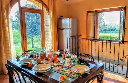 Bollano Villa | Montalcino: Private villa in the heart of Tuscany, private pool,panoramic view!