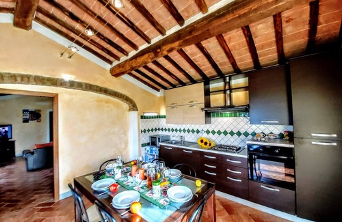 Bollano Villa | Montalcino: Private villa in the heart of Tuscany, private pool,panoramic view!