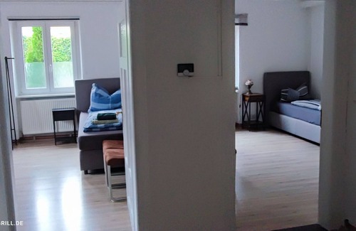 Veitshoechheim Apartment | Monteur- Radfahrer-ferienwohnung bis 6 Persohnen mit Großem Parplatz/waln/grill