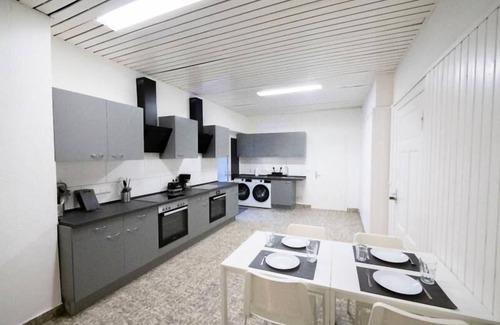 Gulzow Apartment | Monteurwohnung für 8 Personen in Gülzow – WLAN, Aufenthaltsraum, Parkplatz, Nähe Hamburg - RZ02a