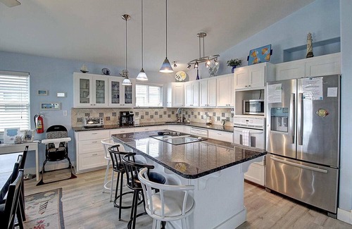 Leeward Sands House | Month Long Stays | Pets | Sleeps 10